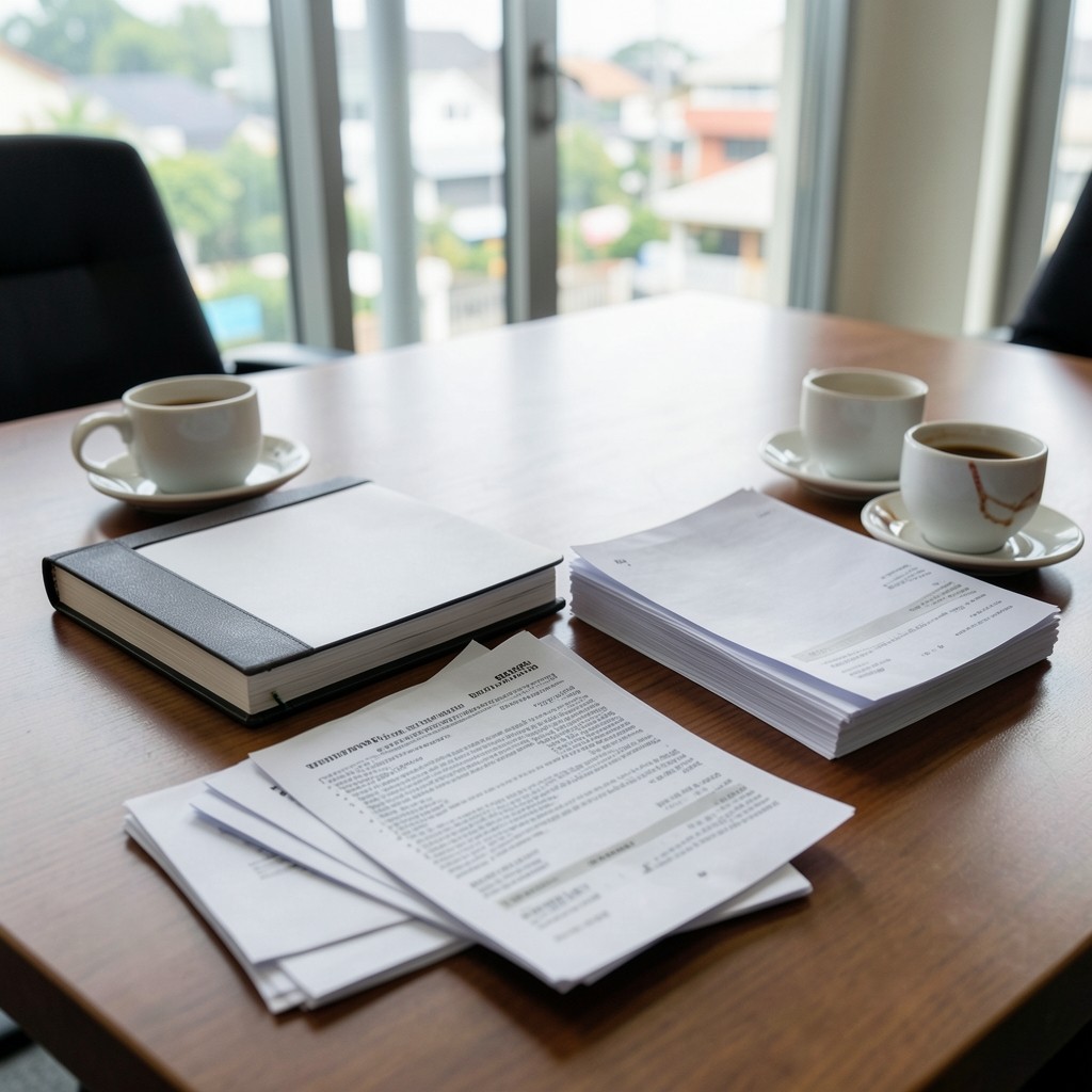 Interview notes and source exports during a KPI diagnostic